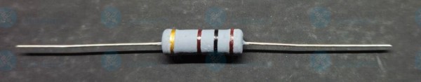 Widerstand Kohleschicht 100Ohm 3W axial bedrahtet +-5% 5,5x17mm