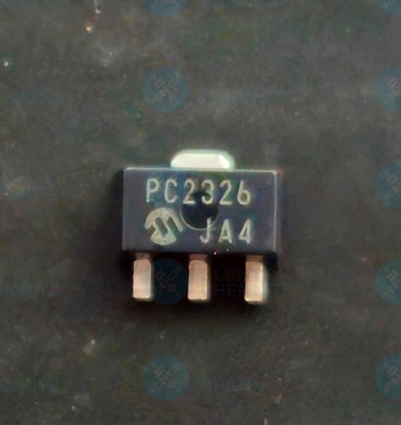 Microchip MCP1703AT-3002E/MB Uout 3V, Uin 2,7..16V, 0,25A, SOT-89